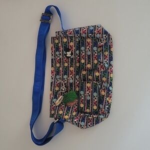 Le Sport Sac x Harajuku Lovers -VINTAGE Gwen Stefani Smiley Face Messenger Bag